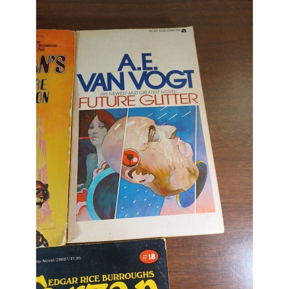 VINTAGE SCIFI PAPERBACK Book LOT OF 5 - Picture 4 of 15